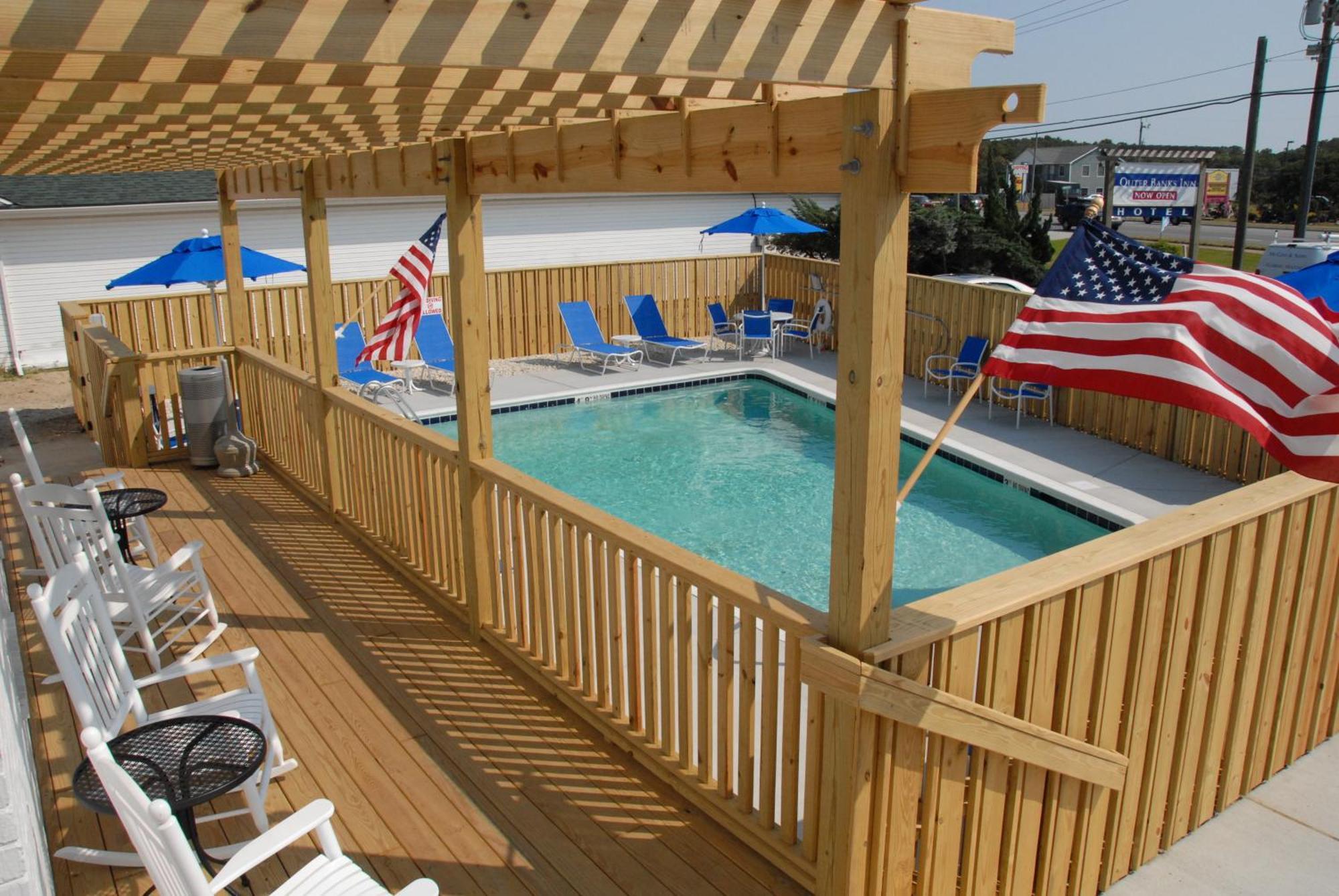 Ocean Sands Beach Boutique Inn - Stay By The Beach - Indoor Hotel - Saltwater-Mineral Pool Open Until 4 Am - Free Parking - Walk To Famous Beach - Ultra Sparkling Certified Hotel - Free Guest Laundry Kill Devil Hills Exterior photo